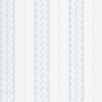 SCHUMACHER  CHAMBRAY NAUSET STRIPE   Sky   - 5009741