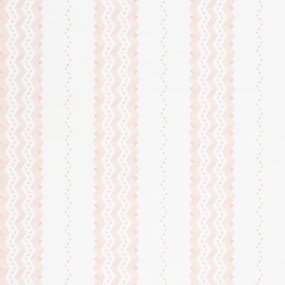 SCHUMACHER  CHAMBRAY NAUSET STRIPE   BLUSH   - 5009742