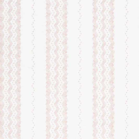 SCHUMACHER  CHAMBRAY NAUSET STRIPE   BLUSH   - 5009742