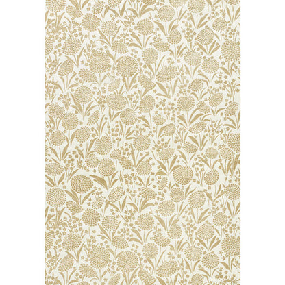 SCHUMACHER  TEXTURED WALLCOVERINGS & PRINTED GRASSCLOTHS CHRYSANTHEMUM SISAL   GOLD   - 5009782