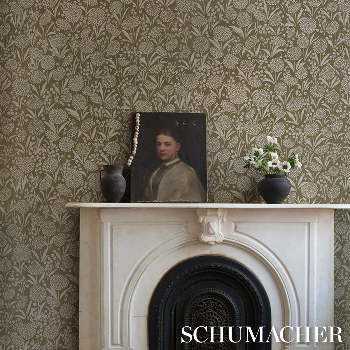 SCHUMACHER  PERENNIAL FAVORITES CHRYSANTHEMUM SISAL   Juniper   - 5009784