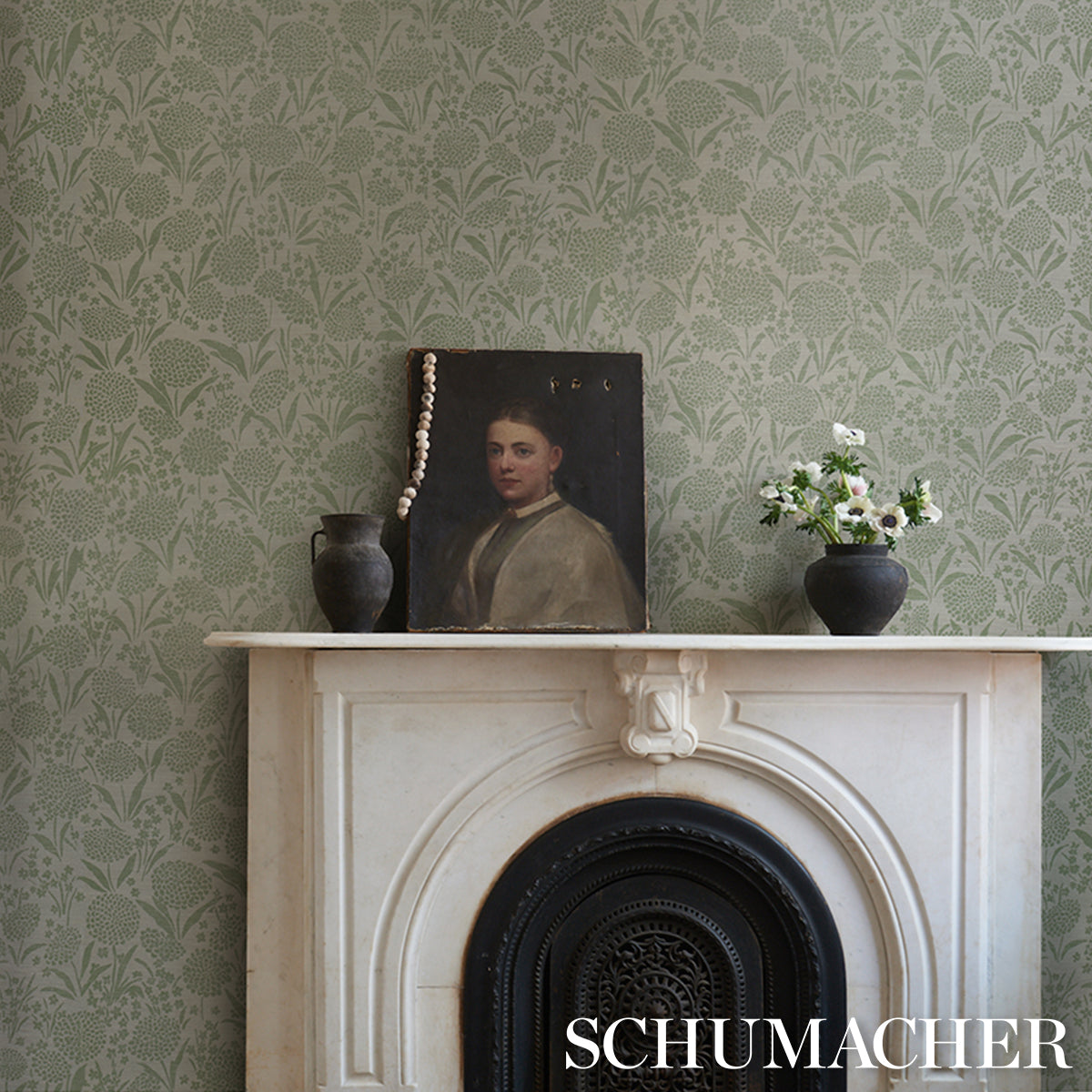 SCHUMACHER  PERENNIAL FAVORITES CHRYSANTHEMUM SISAL   Willow   - 5009785