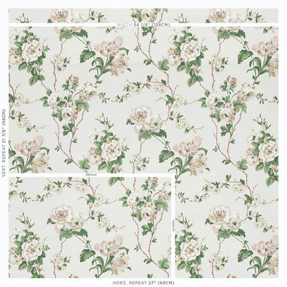 SCHUMACHER WALLCOVERING  VEERE GRENNEY BETTY   QUIET PINK   - 5009870