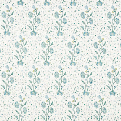 SCHUMACHER WALLCOVERING  PALAMPORE KHILANA FLORAL   PEACOCK   - 5009952