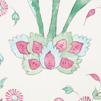 SCHUMACHER  PALAMPORE KHILANA FLORAL   PINK   - 5009953