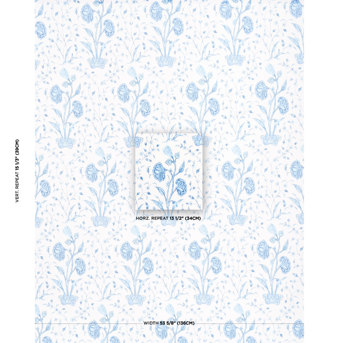 SCHUMACHER JACARANDA KHILANA FLORAL PORCELAIN - 5009955 – Primoends ...
