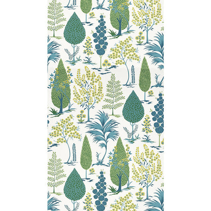 SCHUMACHER WALLCOVERING  PALAMPORE PANDORA   PEACOCK   - 5009963