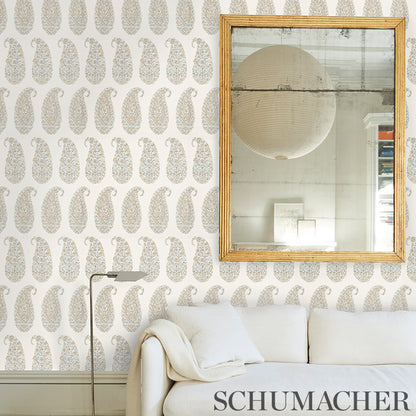 SCHUMACHER  PALAMPORE SHIRALA PAISLEY   DELFT , ROSE   - 5009970