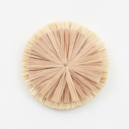 SCHUMACHER  TEXTURED WALLCOVERINGS & PRINTED GRASSCLOTHS CAICOS LARGE   NATURAL   - 5009990