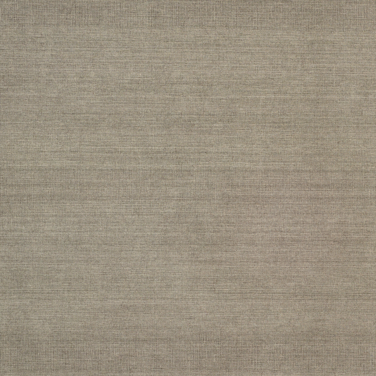 Beige textured wallcovering swatch with a linen-like weave in Smoky Quartz.