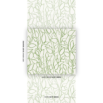 SCHUMACHER  FREEHAND SOLANDRA VINE   LEAF   - 5010070