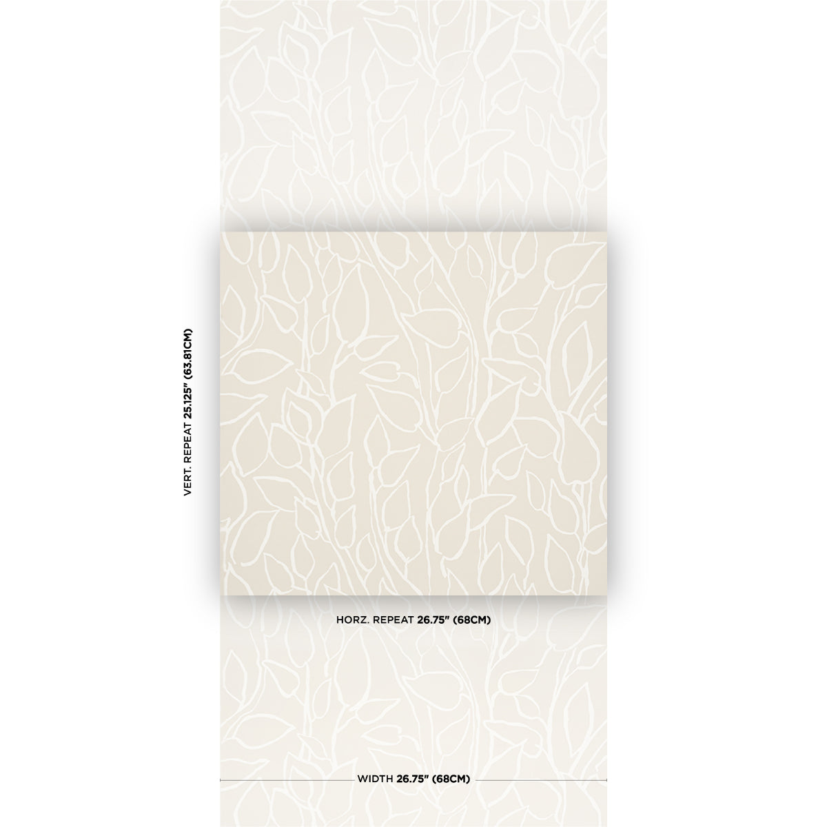 SCHUMACHER  FREEHAND SOLANDRA VINE   NATURAL   - 5010072