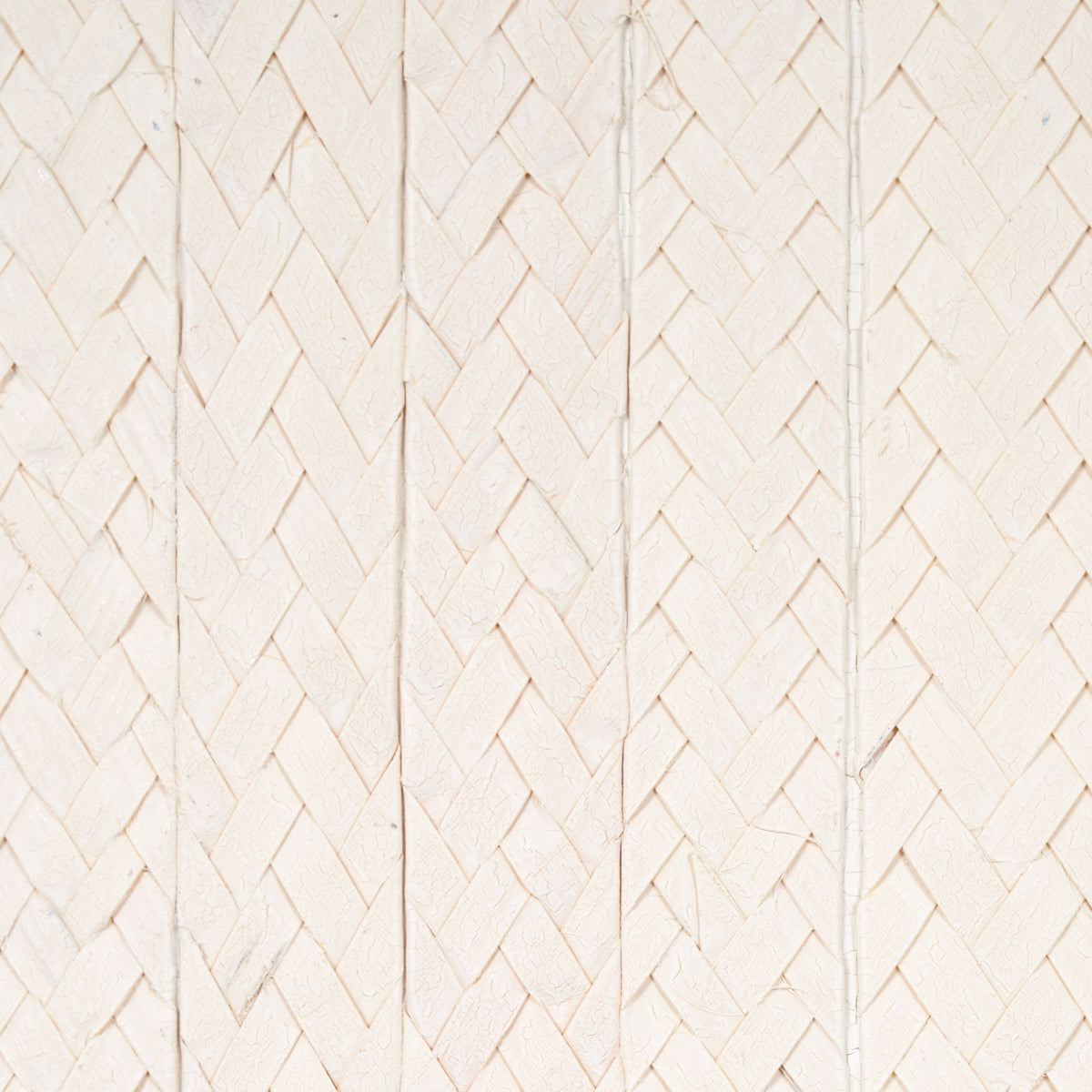 SCHUMACHER  TEXTURED WALLCOVERINGS & PRINTED GRASSCLOTHS BRAIDED BURI   IVORY   - 5010191