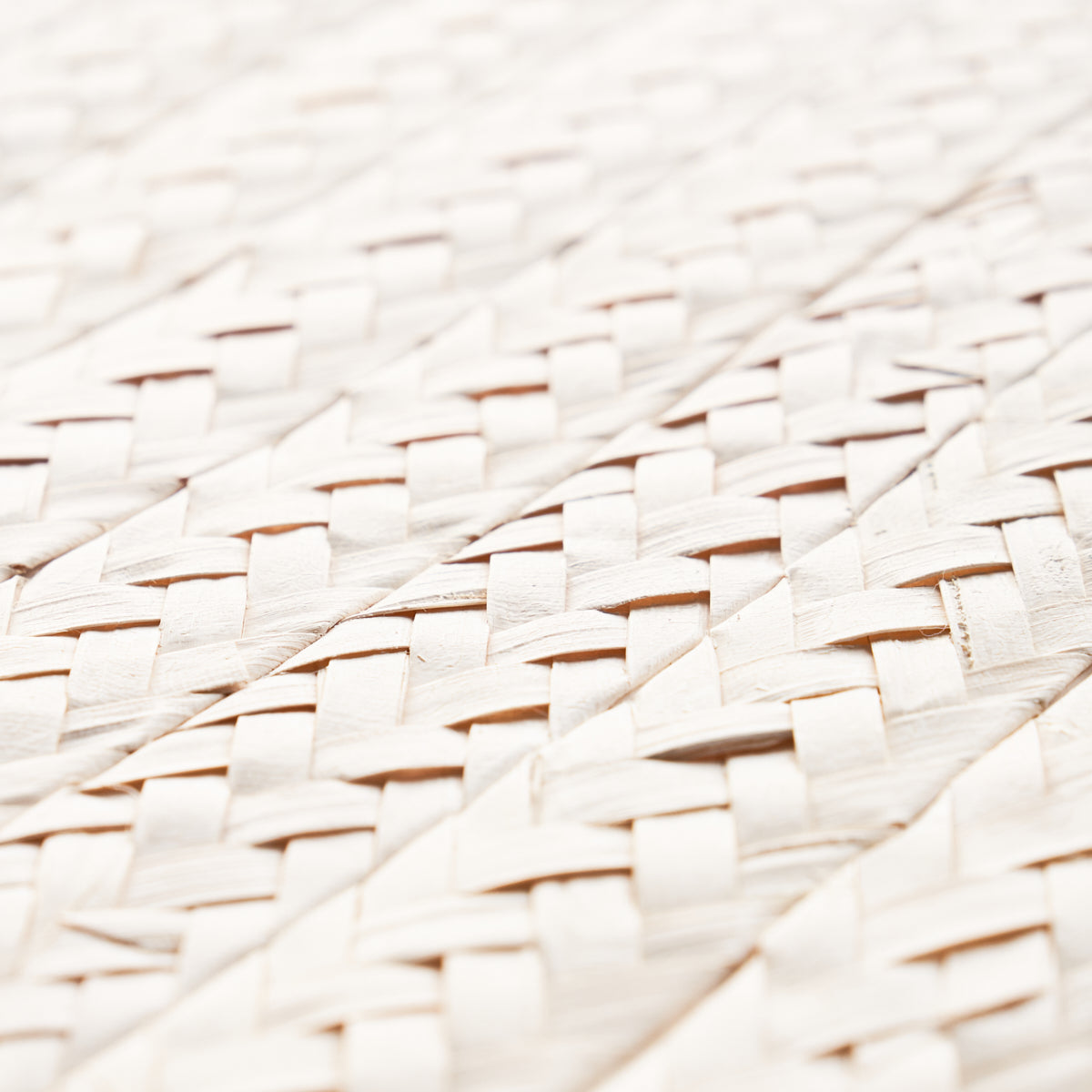 SCHUMACHER  TEXTURED WALLCOVERINGS & PRINTED GRASSCLOTHS BRAIDED BURI   IVORY   - 5010191