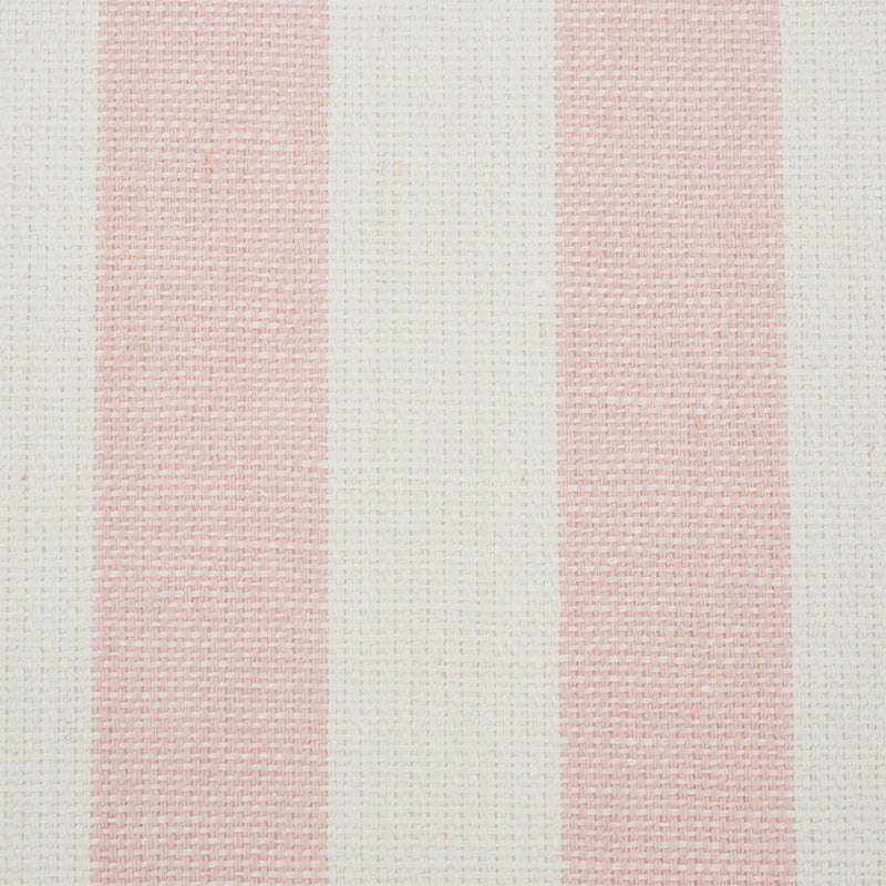 SCHUMACHER  DOWN TO EARTH TEXTURED WALLCOVERING LINEN STRIPE   BLUSH   - 5010250