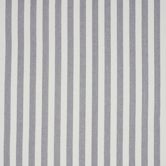 SCHUMACHER  DOWN TO EARTH TEXTURED WALLCOVERING LINEN STRIPE   GREY   - 5010252