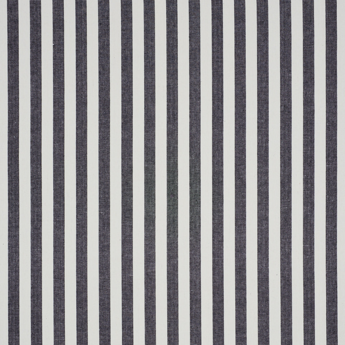 Vertical black linen-stripe textured wallcovering; subtle striped pattern.