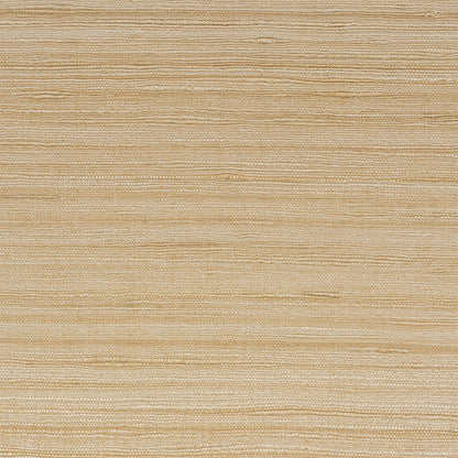 SCHUMACHER  DOWN TO EARTH TEXTURED WALLCOVERING SILK STRIE   PARCHMENT   - 5010270