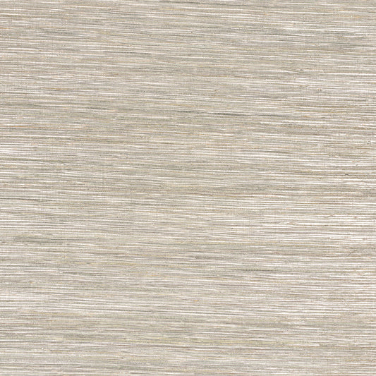 SCHUMACHER  DOWN TO EARTH TEXTURED WALLCOVERING METALLIZED FLAX   SAGE   - 5010281