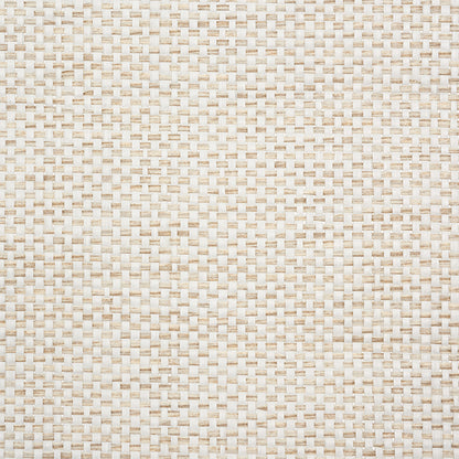 SCHUMACHER WALLCOVERING  DOWN TO EARTH TEXTURED WALLCOVERING TONAL PAPERWEAVE   IVORY   - 5010290