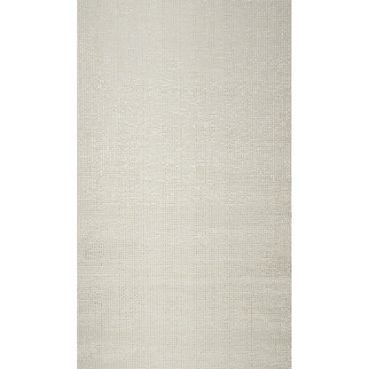 SCHUMACHER  DOWN TO EARTH TEXTURED WALLCOVERING METAL PAPERWEAVE   IVORY   - 5010311