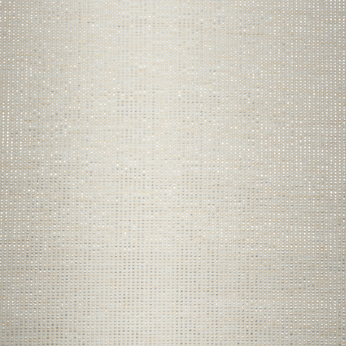 SCHUMACHER  DOWN TO EARTH TEXTURED WALLCOVERING METAL PAPERWEAVE   IVORY   - 5010311