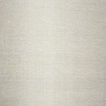 SCHUMACHER  DOWN TO EARTH TEXTURED WALLCOVERING METAL PAPERWEAVE   IVORY   - 5010311
