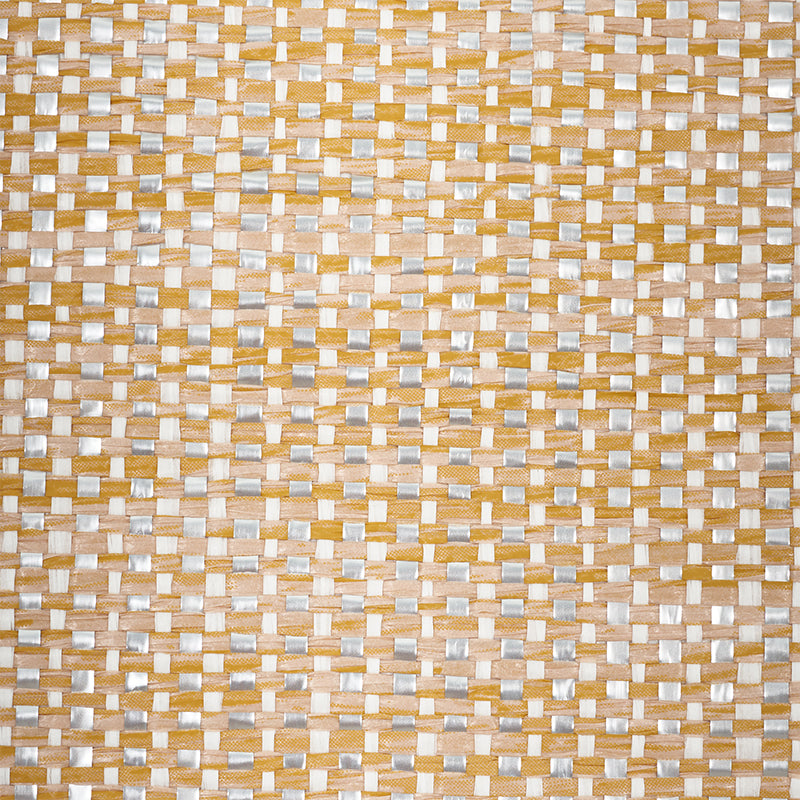 SCHUMACHER  DOWN TO EARTH TEXTURED WALLCOVERING METAL PAPERWEAVE   S,   - 5010312