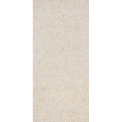 Neutral beige woven fabric texture wallpaper swatch with linen-like crosshatch.