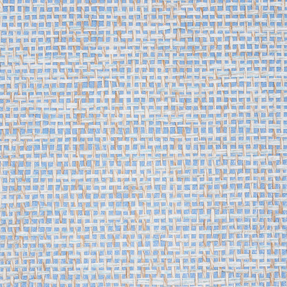 SCHUMACHER WALLCOVERING  DOWN TO EARTH TEXTURED WALLCOVERING OPEN PAPERWEAVE   SKY   - 5010323