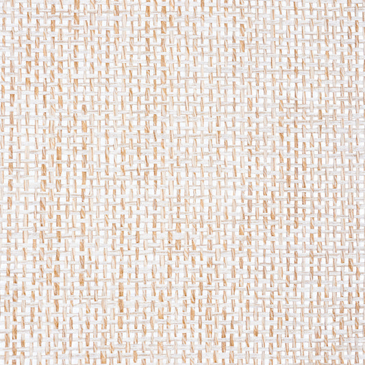 SCHUMACHER WALLCOVERING  DOWN TO EARTH TEXTURED WALLCOVERING OPEN PAPERWEAVE SHIMMER   PLATINUM   - 5010330