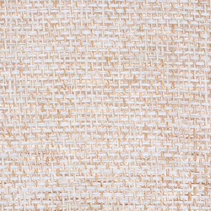 Copper-toned textured wallcovering with open paperweave pattern and subtle shimmer.