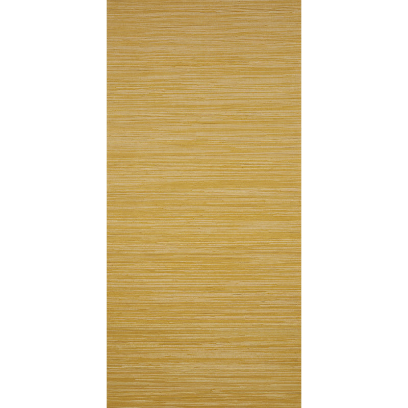 SCHUMACHER  DOWN TO EARTH TEXTURED WALLCOVERING DYED RAFFIA   YELLOW   - 5010344