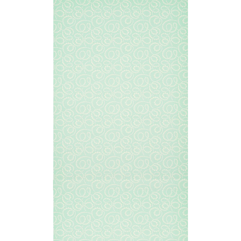 SCHUMACHER  WALLFLOWERS DORIAN   SEAFOAM   - 5010362
