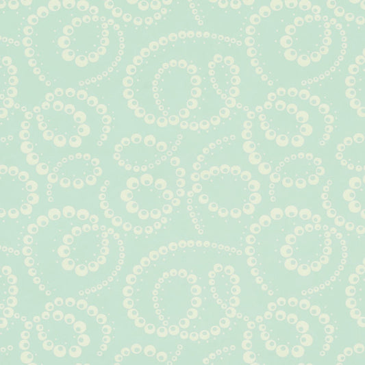 SCHUMACHER  WALLFLOWERS DORIAN   SEAFOAM   - 5010362