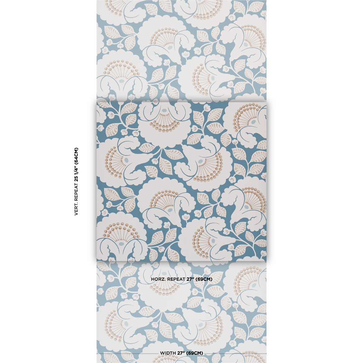 SCHUMACHER  PERENNIAL FAVORITES JACKIE   Indigo   - 5010374