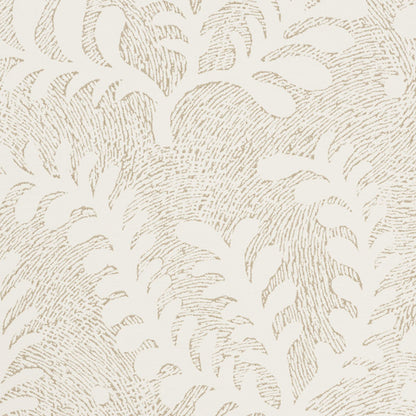 SCHUMACHER  WALLFLOWERS ETCHED FERN   NATURAL   - 5010380
