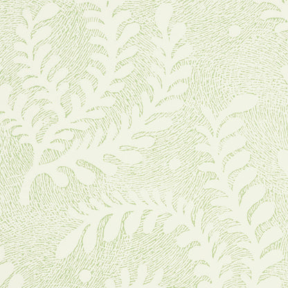 SCHUMACHER WALLCOVERING  WALLFLOWERS ETCHED FERN   LEAF   - 5010381