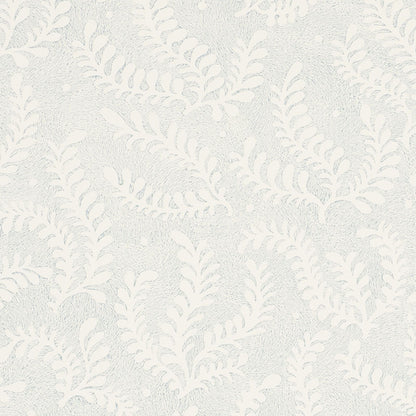 SCHUMACHER WALLCOVERING  WALLFLOWERS ETCHED FERN   SKY   - 5010382