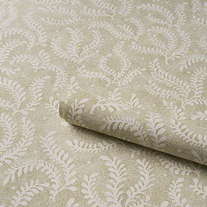 SCHUMACHER  PERENNIAL FAVORITES ETCHED FERN   Green   - 5010383