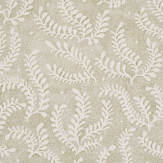 SCHUMACHER  PERENNIAL FAVORITES ETCHED FERN   Green   - 5010383