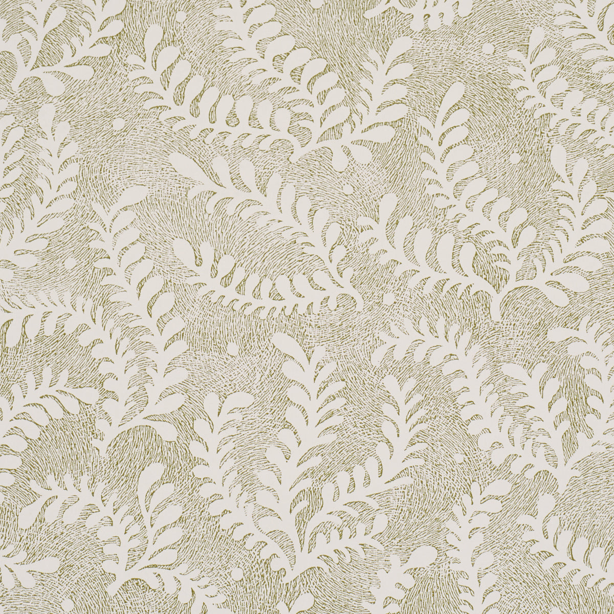 SCHUMACHER  PERENNIAL FAVORITES ETCHED FERN   Green   - 5010383