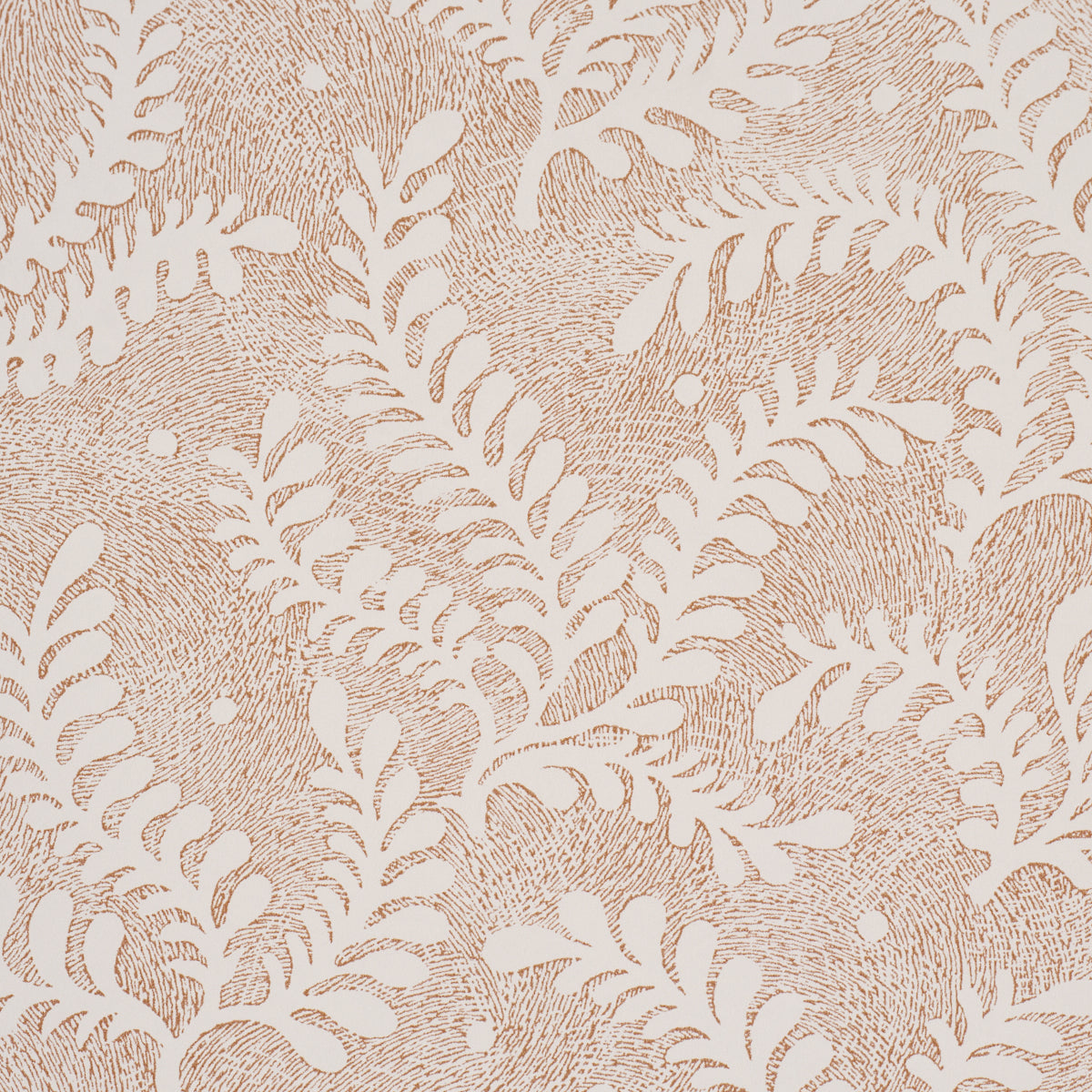 SCHUMACHER  PERENNIAL FAVORITES ETCHED FERN   Brown   - 5010385