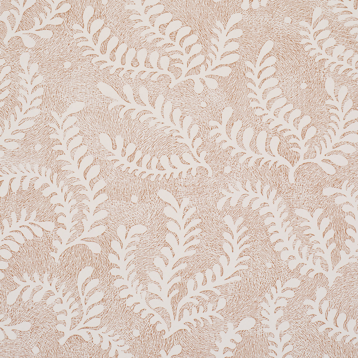 SCHUMACHER  PERENNIAL FAVORITES ETCHED FERN   Brown   - 5010385