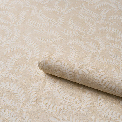 SCHUMACHER  PERENNIAL FAVORITES ETCHED FERN   Ochre   - 5010386