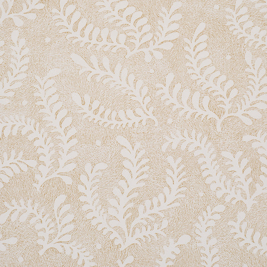 SCHUMACHER  PERENNIAL FAVORITES ETCHED FERN   Ochre   - 5010386