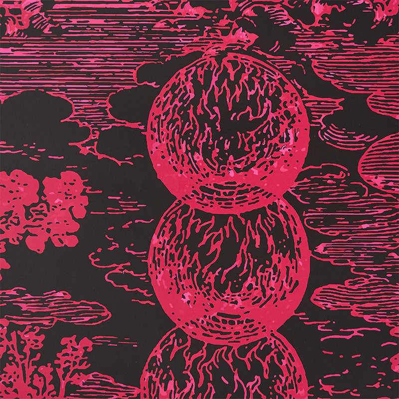 SCHUMACHER  JOHNSON HARTIG MODERN TOILE   PINK , BLACK   - 5010423