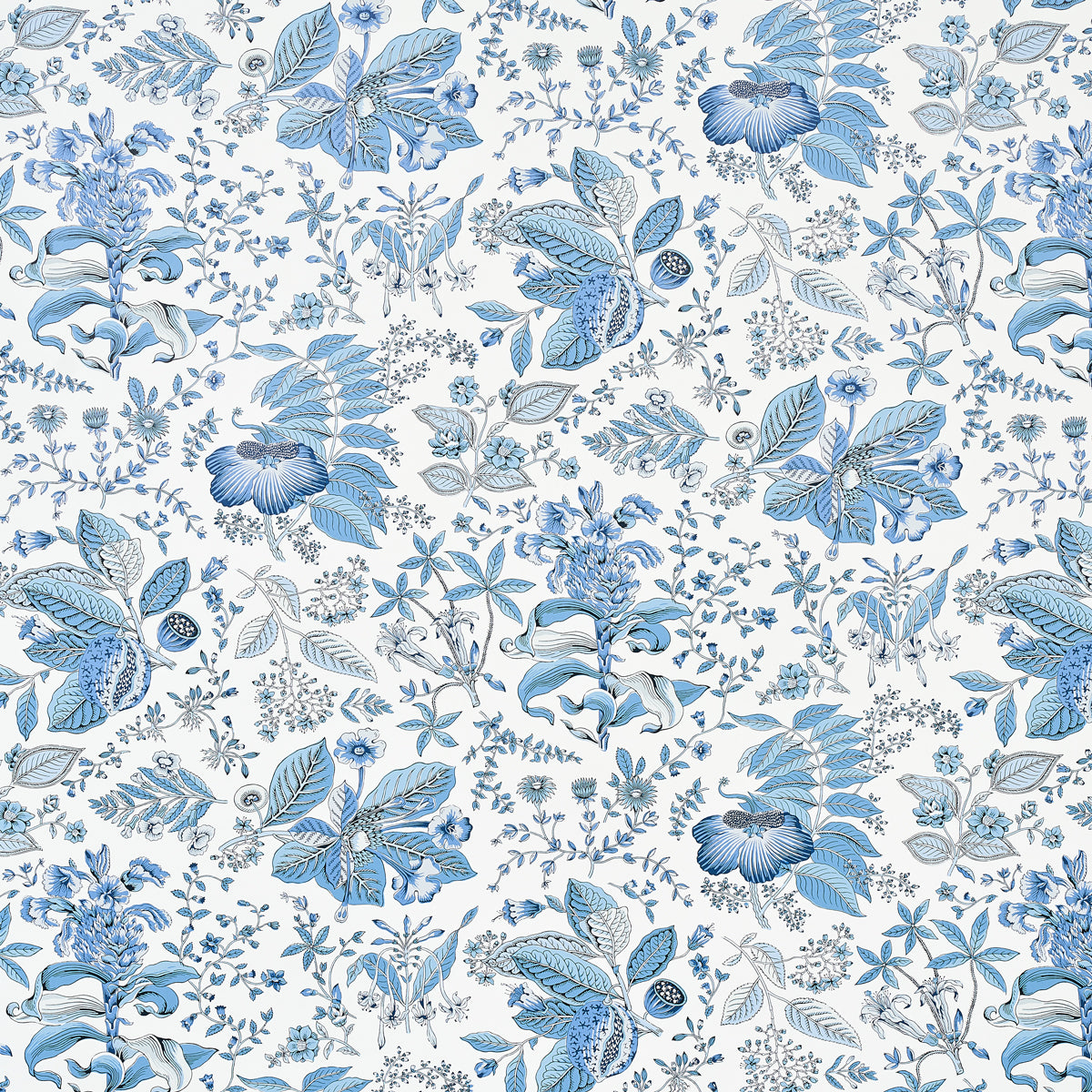 SCHUMACHER  SCHUMACHER CLASSICS POMEGRANATE BOTANICAL   BLUE   - 5010443