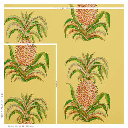 SCHUMACHER  SIGNATURE SCHUMACHER PINEAPPLES   YELLOW   - 5010452