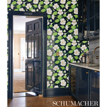 SCHUMACHER  SIGNATURE SCHUMACHER NASTURTIUM   NOIR   - 5010470